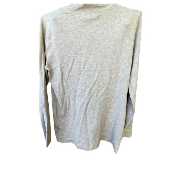 Sisters size M Taupe relaxed fit viscose blend closet staple preppy - Picture 3 of 7